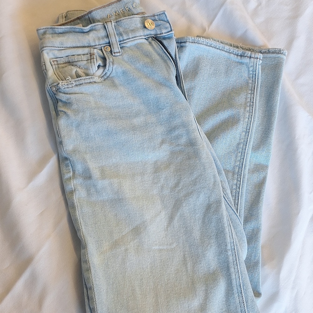 American Eagle Light Blue Women's Jeans
